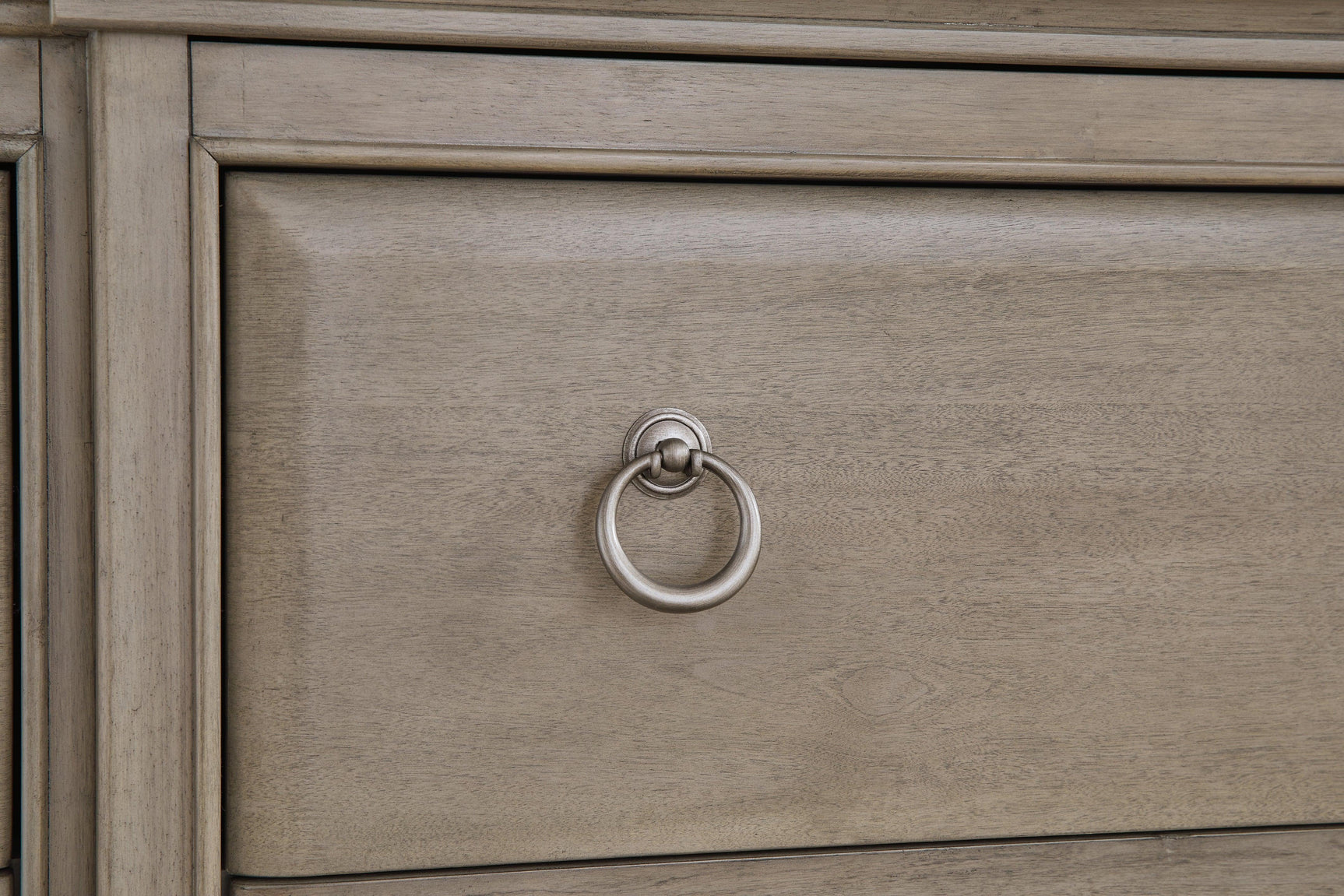 Lexorne Gray Dresser And Mirror