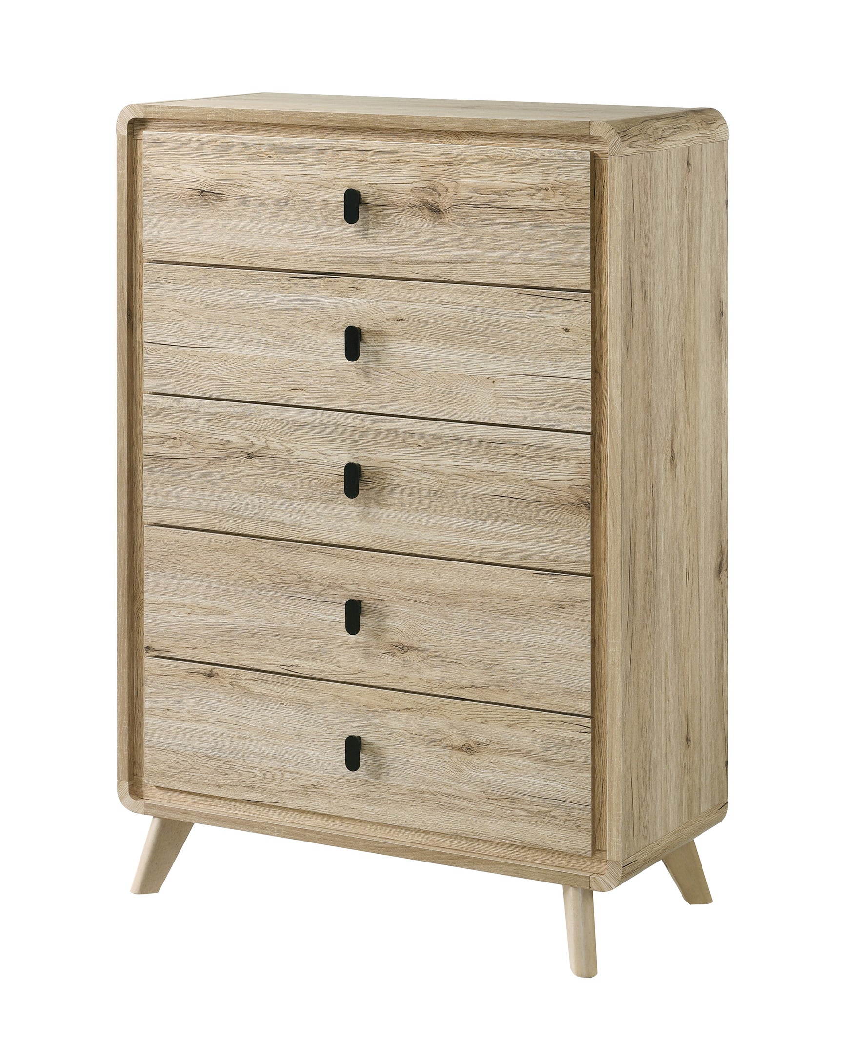 Dawson Light Brown Panel Queen Bed