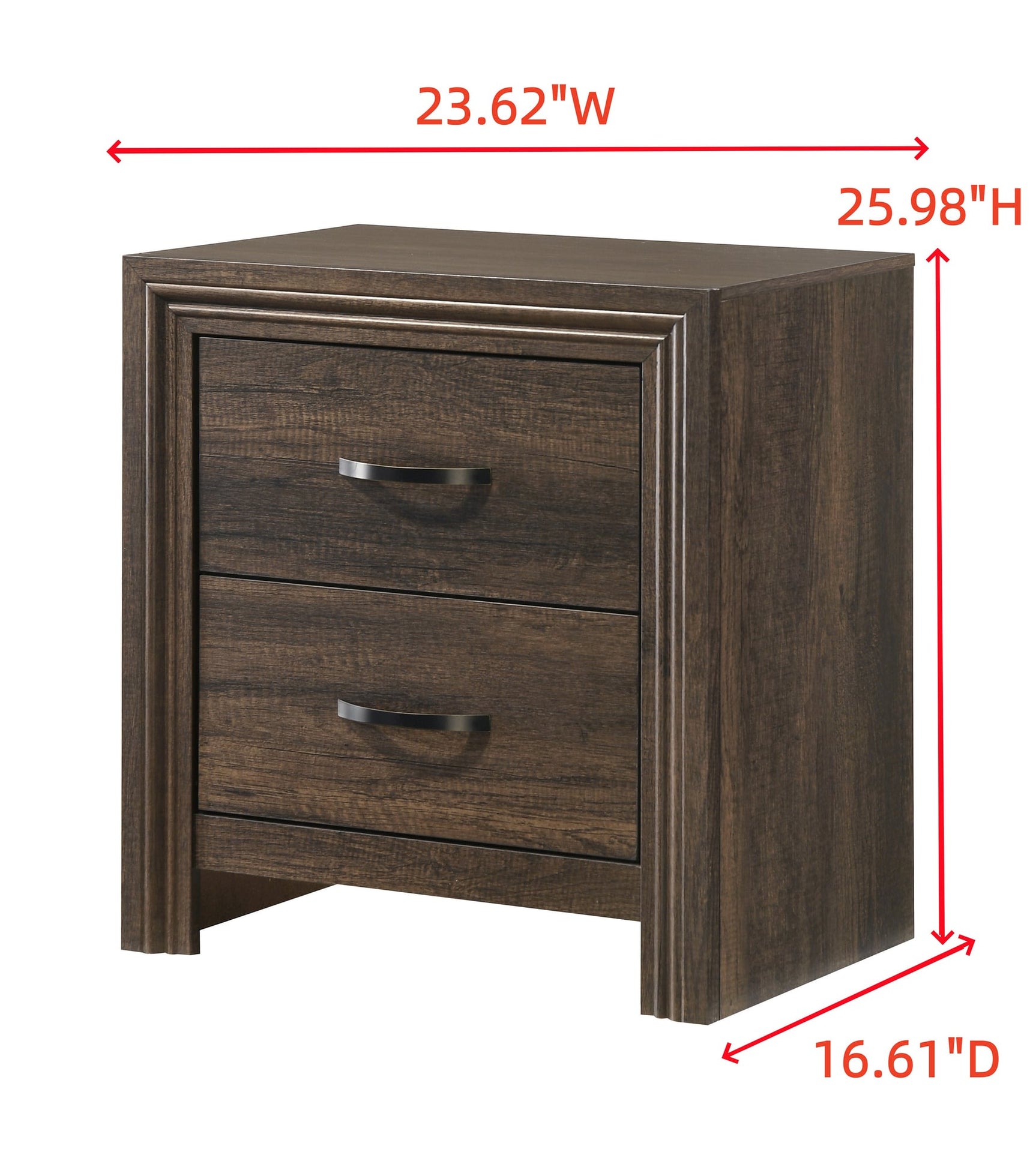 Noreen Brown Nightstand view 3