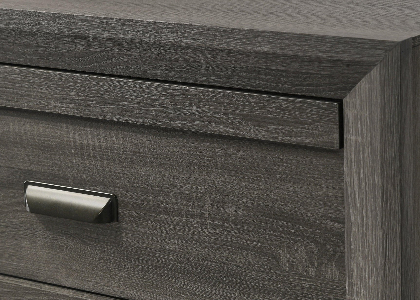 Valor Gray Panel King Bed