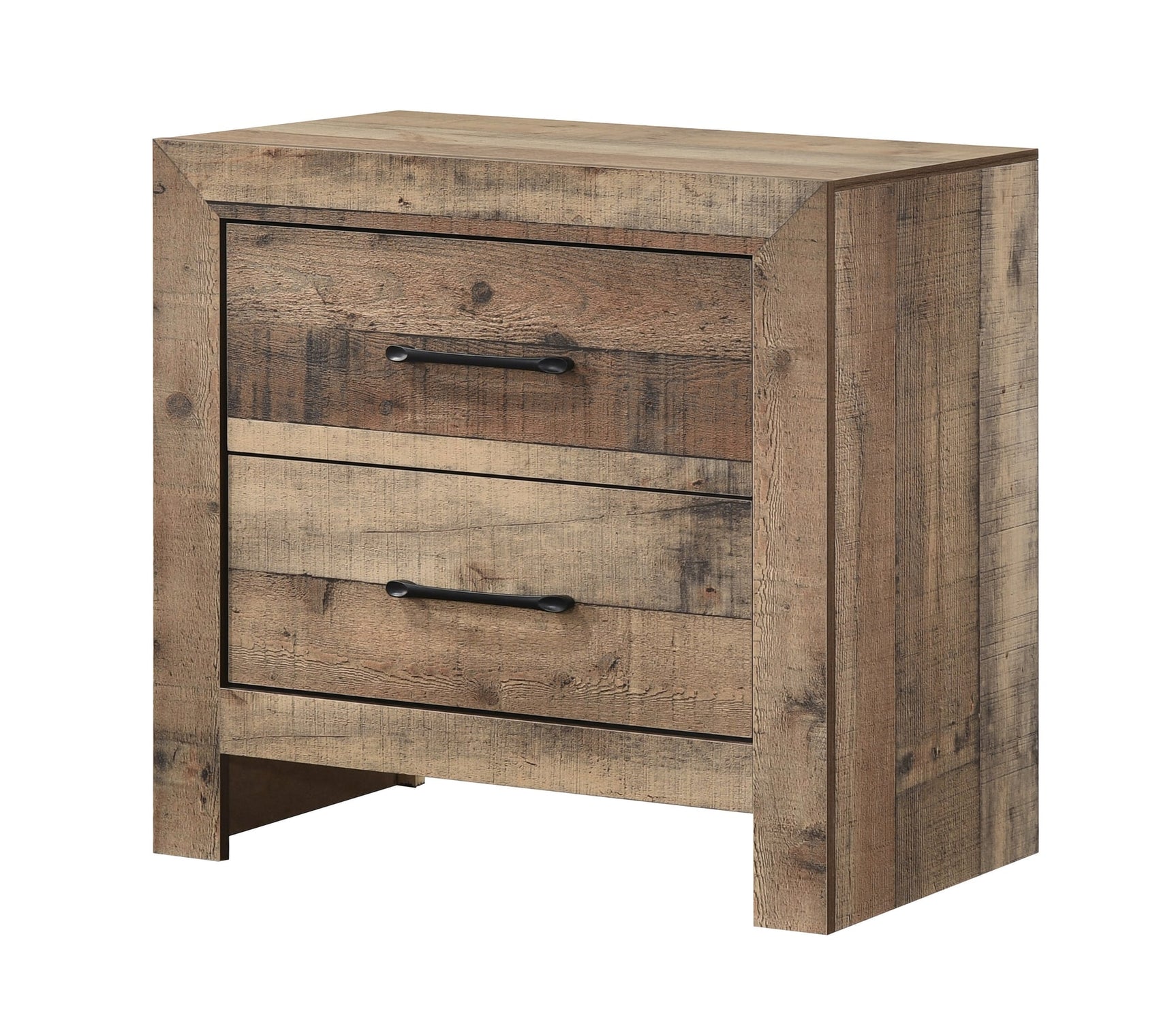 Elmer Natural Nightstand with Contemporary Style from Ella Furniture