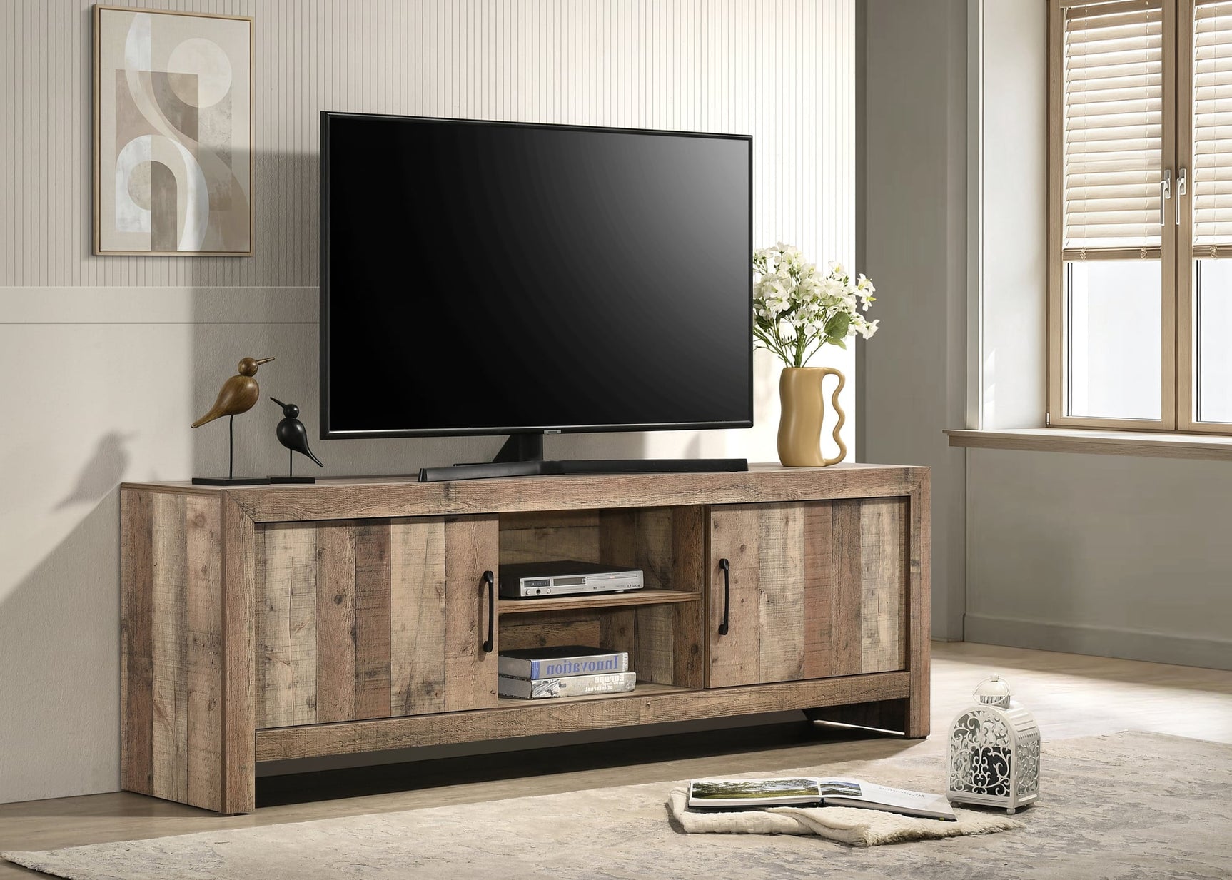 Elmer Natural TV Stand from Ella Furniture