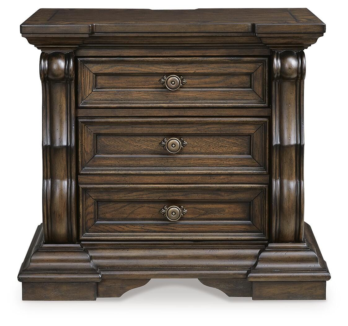 Maylee Dark Brown Canopy Bedroom Set view 9