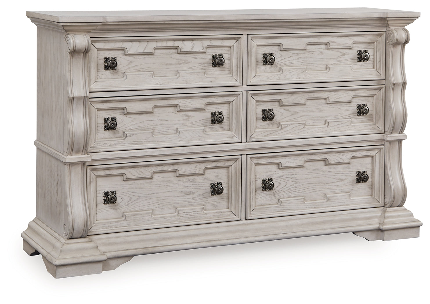 Bruchandi Antique White Dresser