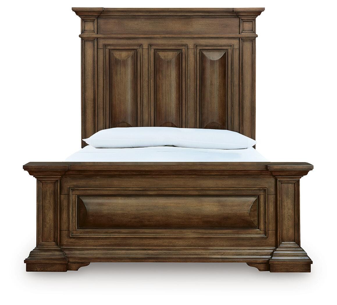 Frantanna Brown Queen Panel Bed view 3