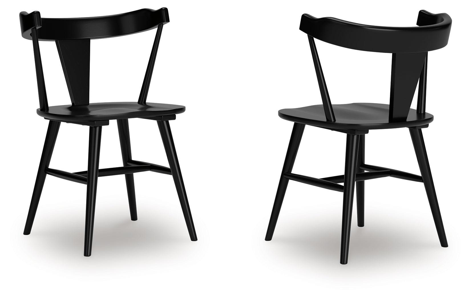 Gretlynn Black Dining Chair