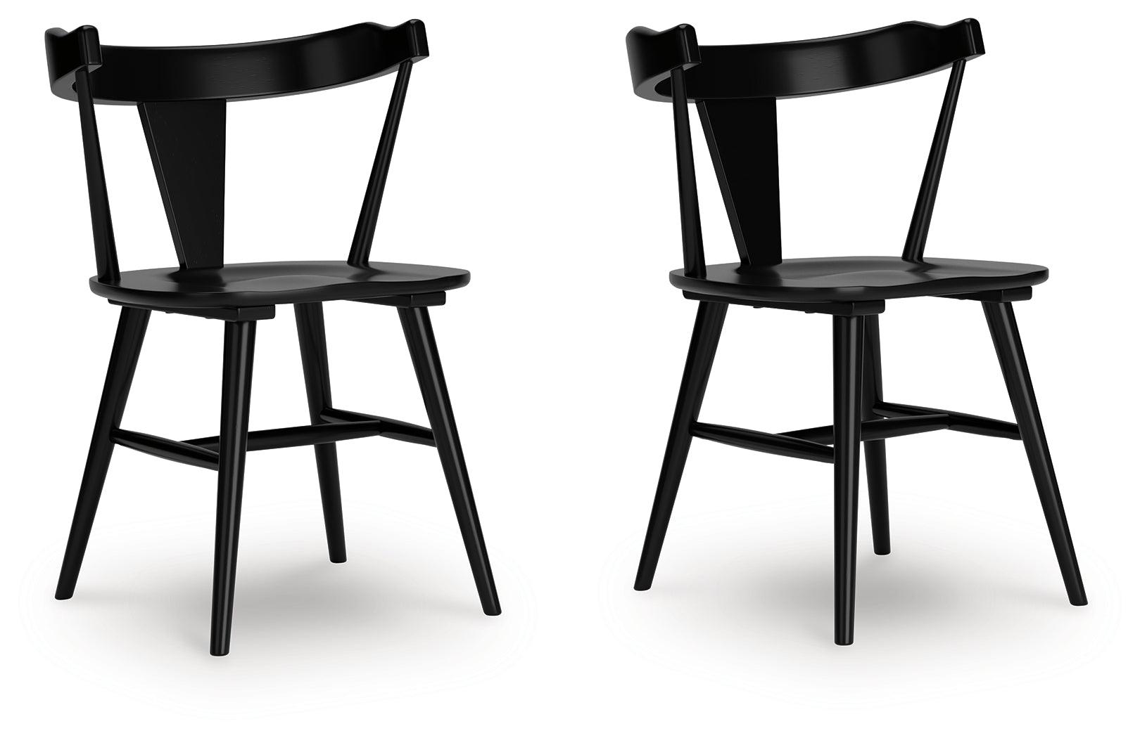 Gretlynn Black Dining Chair