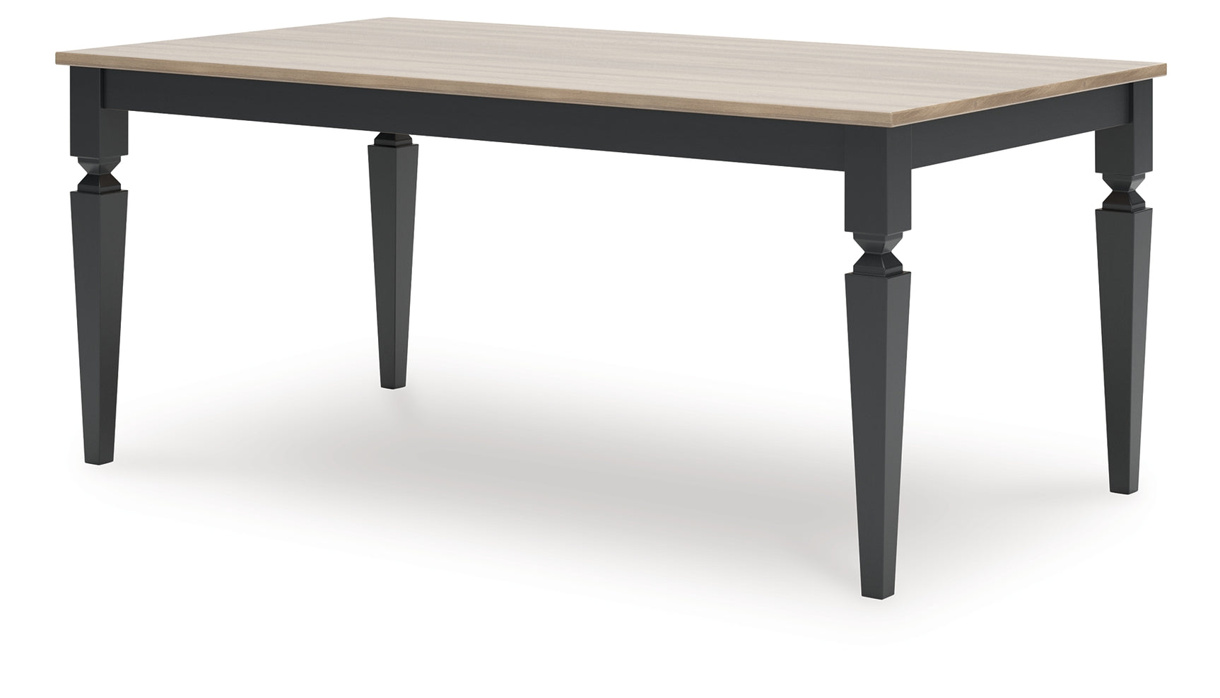Brenkerton Grayish Brown/Black Dining Table