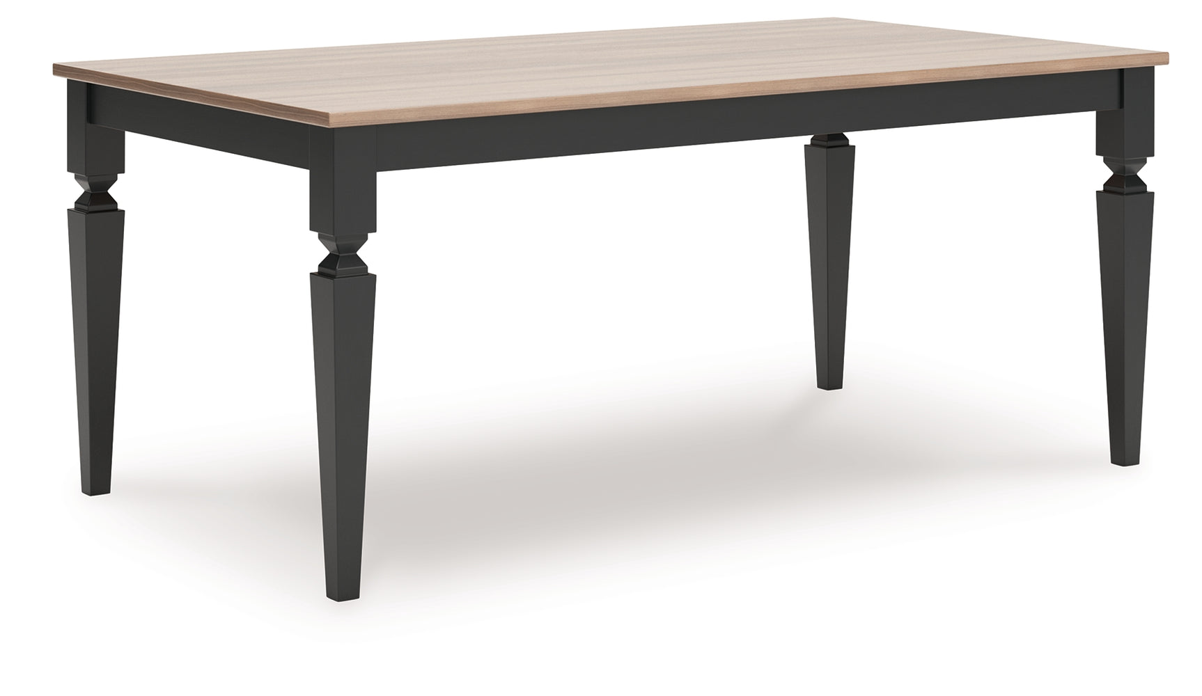Brenkerton Grayish Brown/Black Dining Table