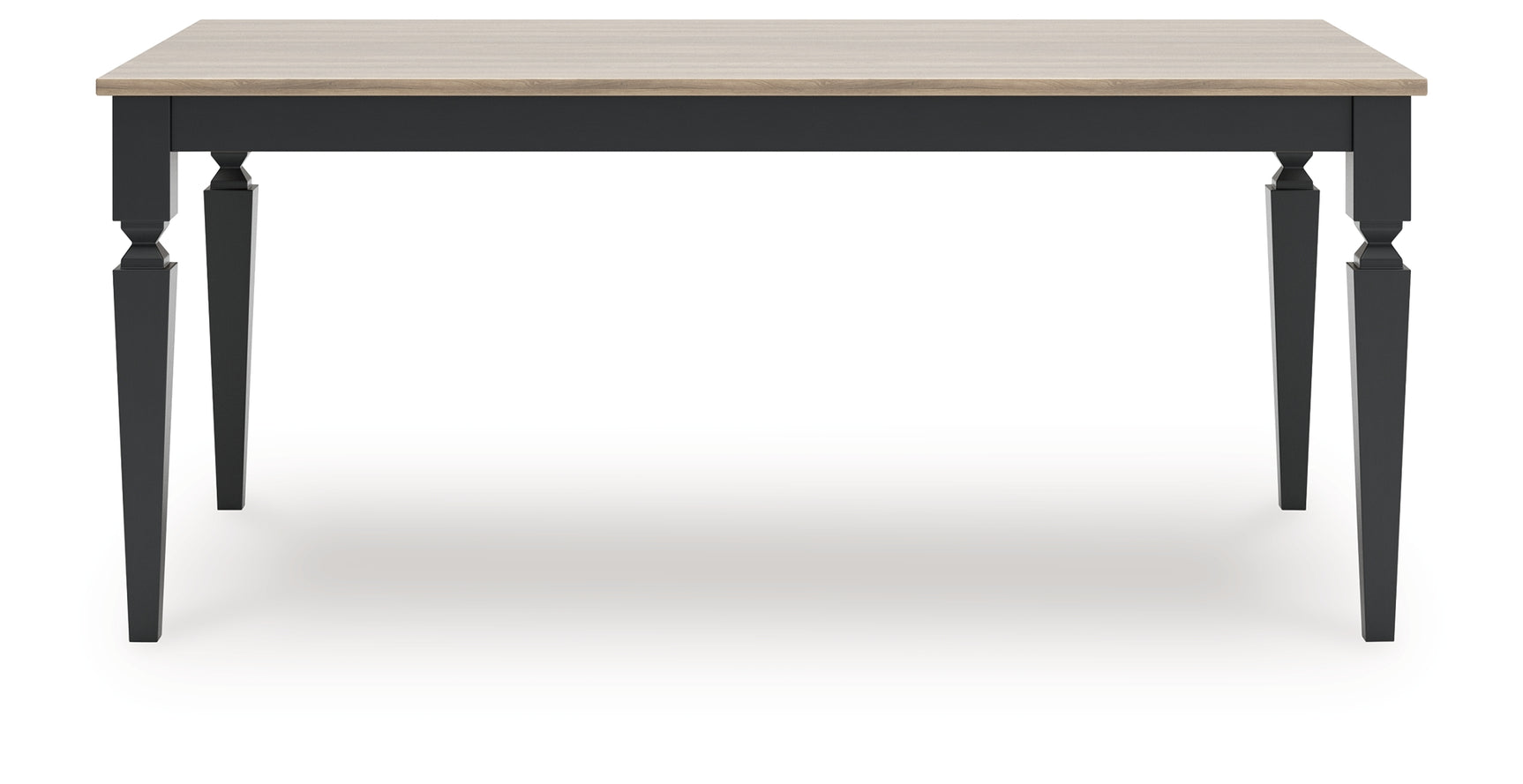 Brenkerton Grayish Brown/Black Dining Table