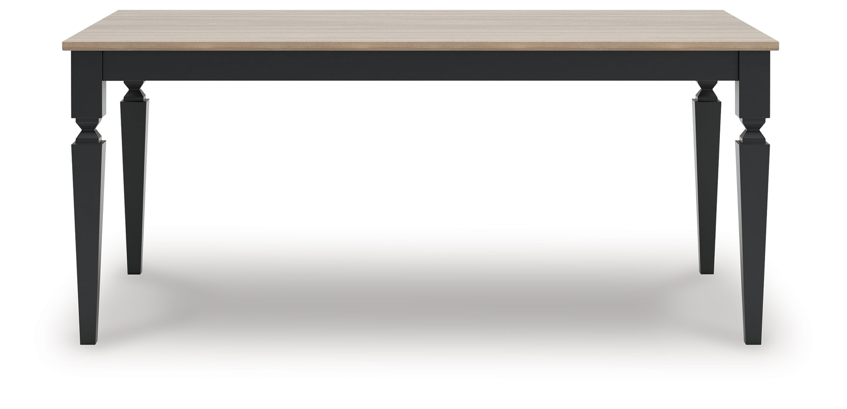 Brenkerton Grayish Brown/Black Dining Table