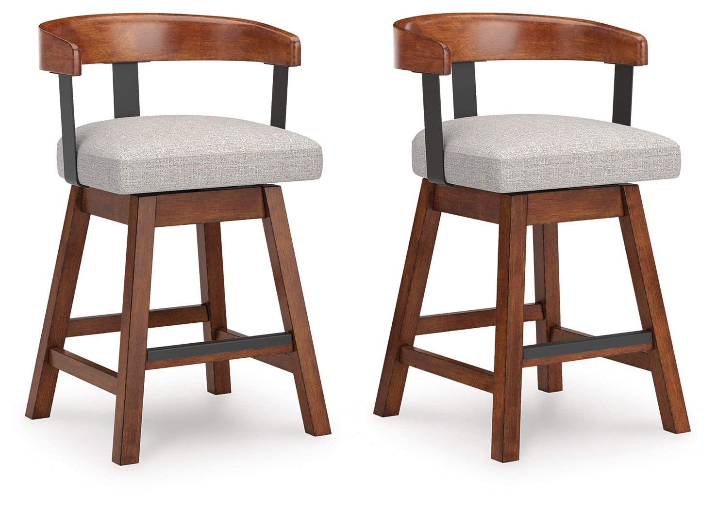 Ralene Medium Brown Counter Height Barstool