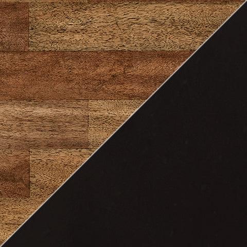 Wildenauer Brown/Black Counter Height Dining Table and 4 Barstools