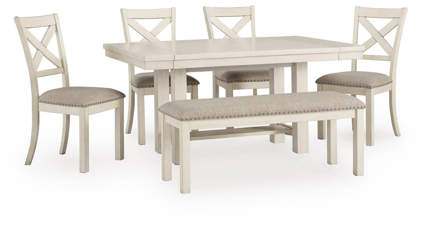 Robbinsdale Antique White Dining Set 2 view 3
