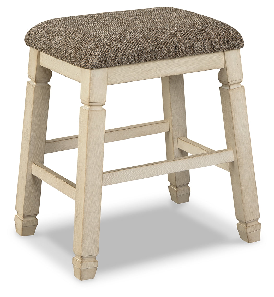 Bolanburg Two-tone Counter Height Dining Table and 4 Barstools