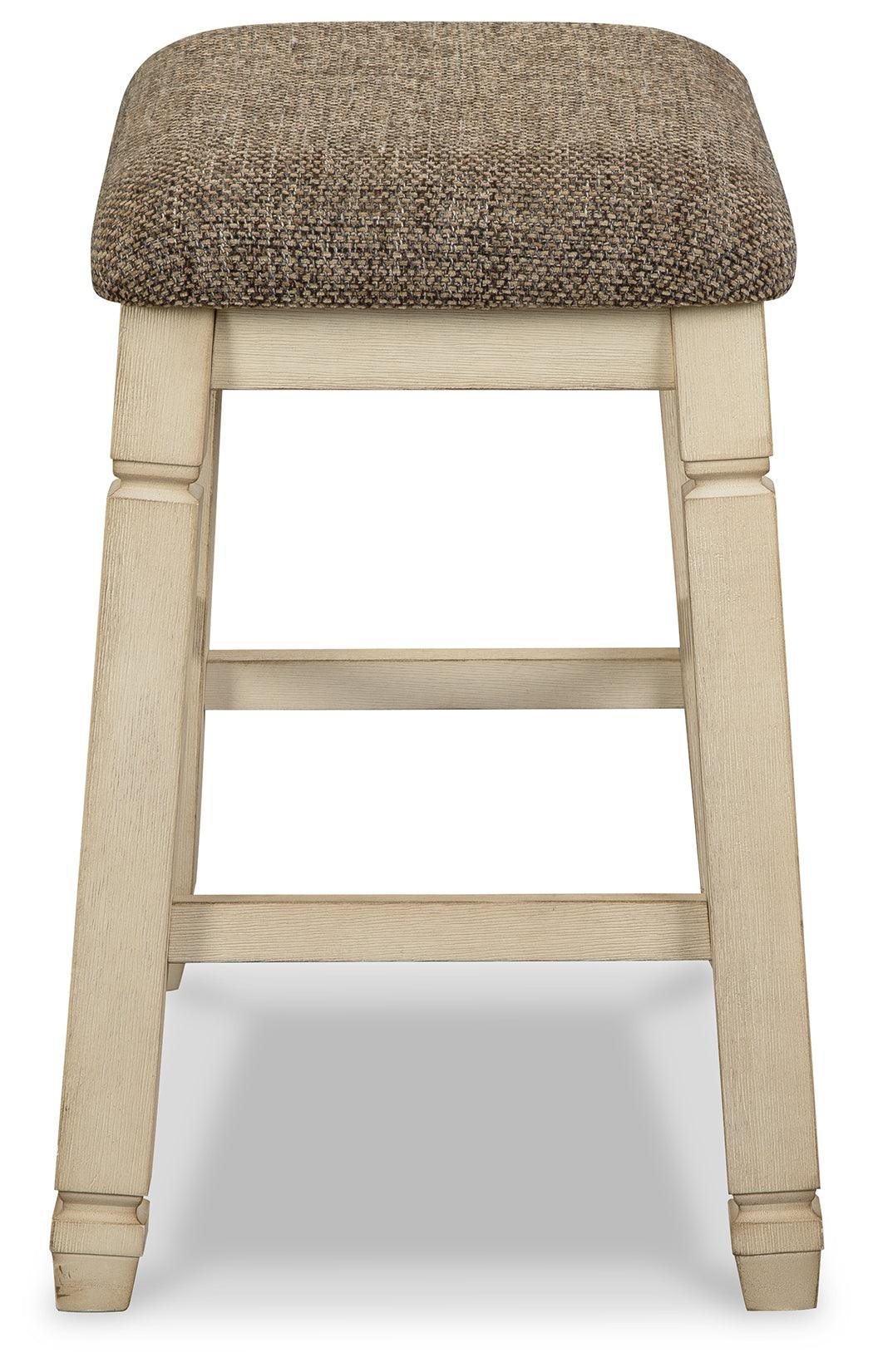 Bolanburg Two-tone Counter Height Bar Stool D647-024 - Ella Furniture