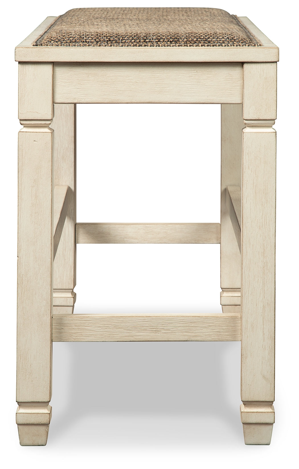 Bolanburg Two-tone Counter Height Dining Table and 4 Barstools and Bench