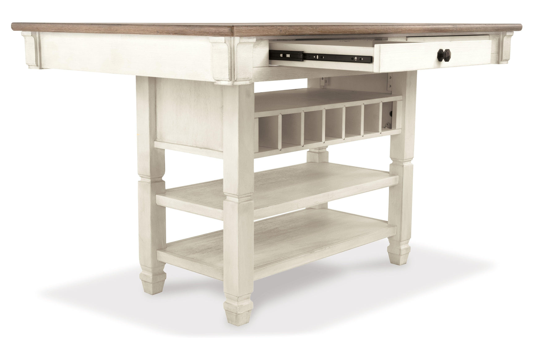 Bolanburg Two-tone Counter Height Dining Table - Ella Furniture