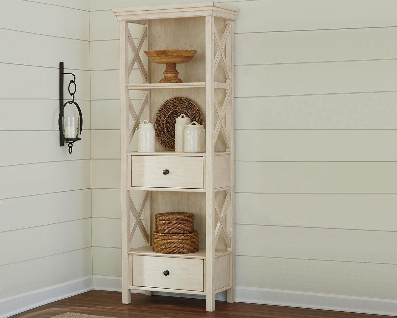 Bolanburg Antique White Display Cabinet - Ella Furniture