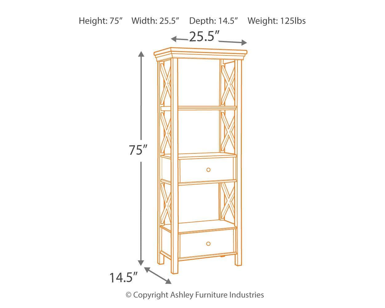 Bolanburg Antique White Display Cabinet - Ella Furniture