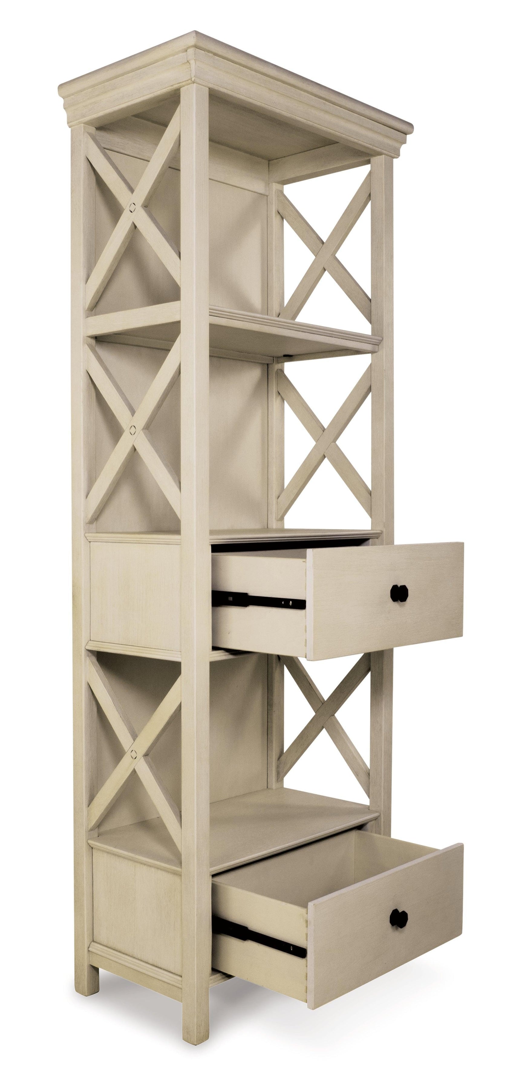 Bolanburg Antique White Display Cabinet - Ella Furniture