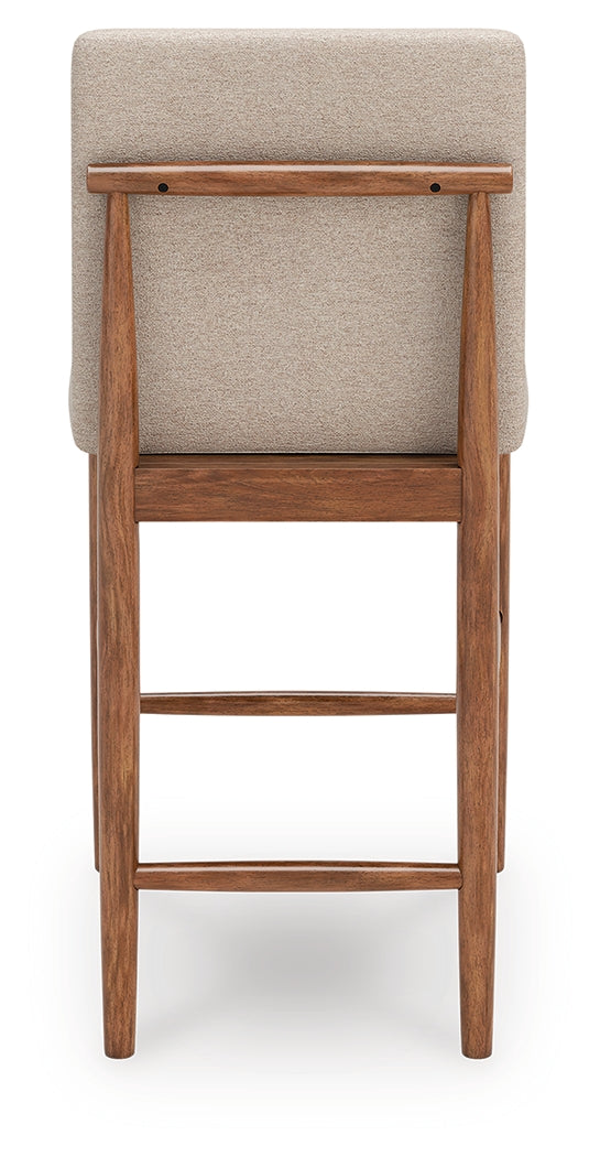 Isanti Light Brown Counter Height Barstool