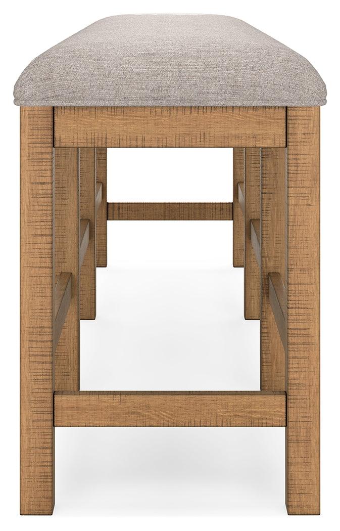 Havonplane Brown 72" Counter Height Dining Bench - Ella Furniture