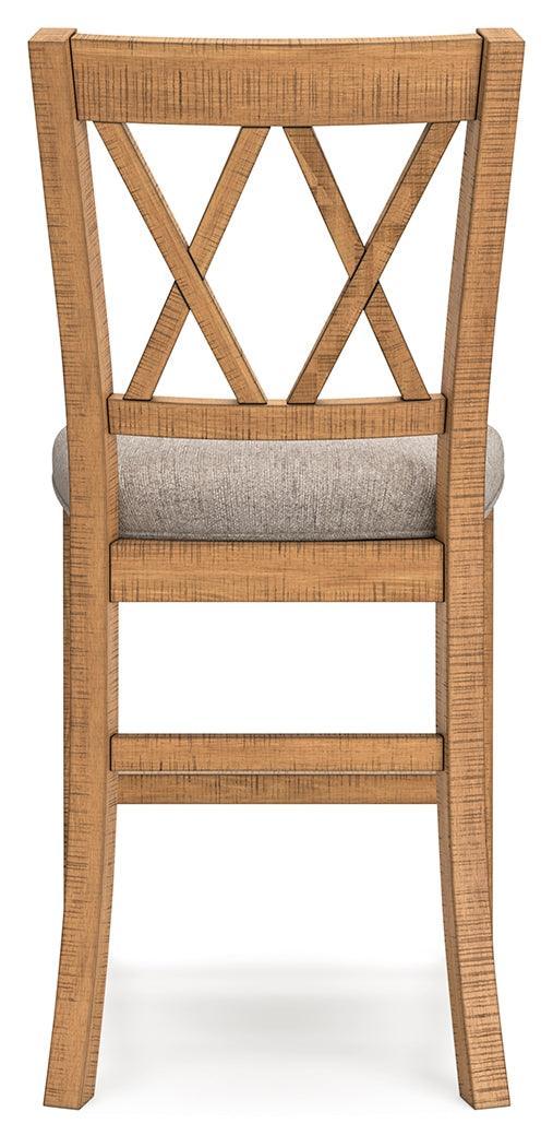 Havonplane Brown Counter Height Barstool - Ella Furniture