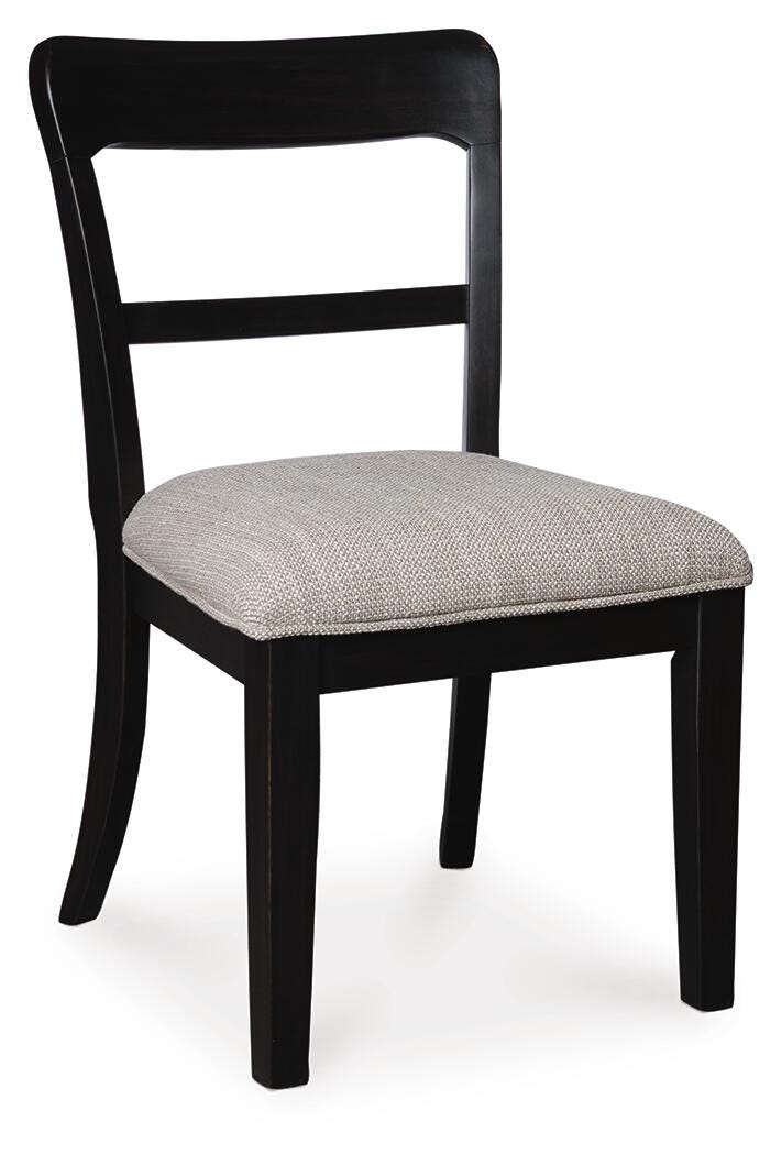 Greddinton Black Dining Chair from Ella Furniture