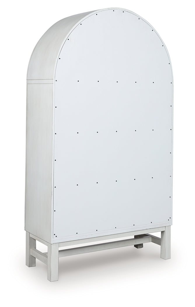 Greddinton White Display Cabinet