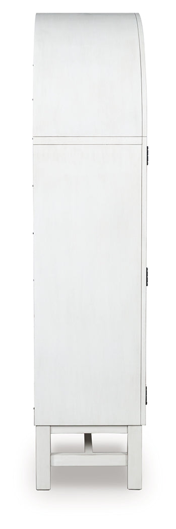 Greddinton White Display Cabinet
