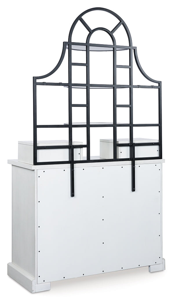 Greddinton White Baker's Rack