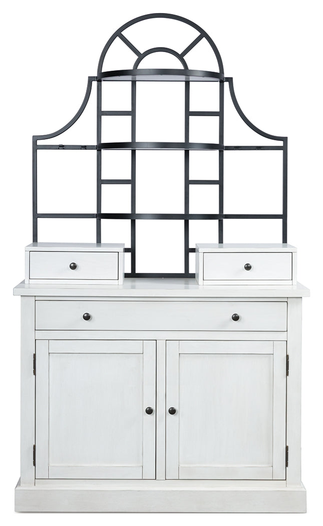 Greddinton White Baker's Rack