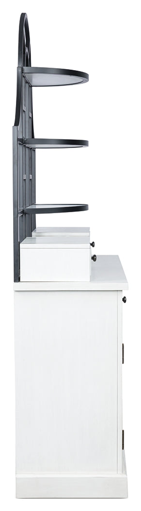 Greddinton White Baker's Rack