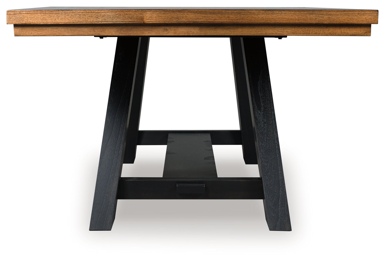 Greddinton Brown/Black Dining Extension Table