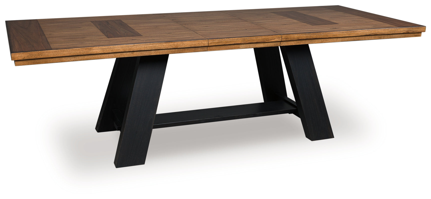 Greddinton Brown/Black Dining Extension Table