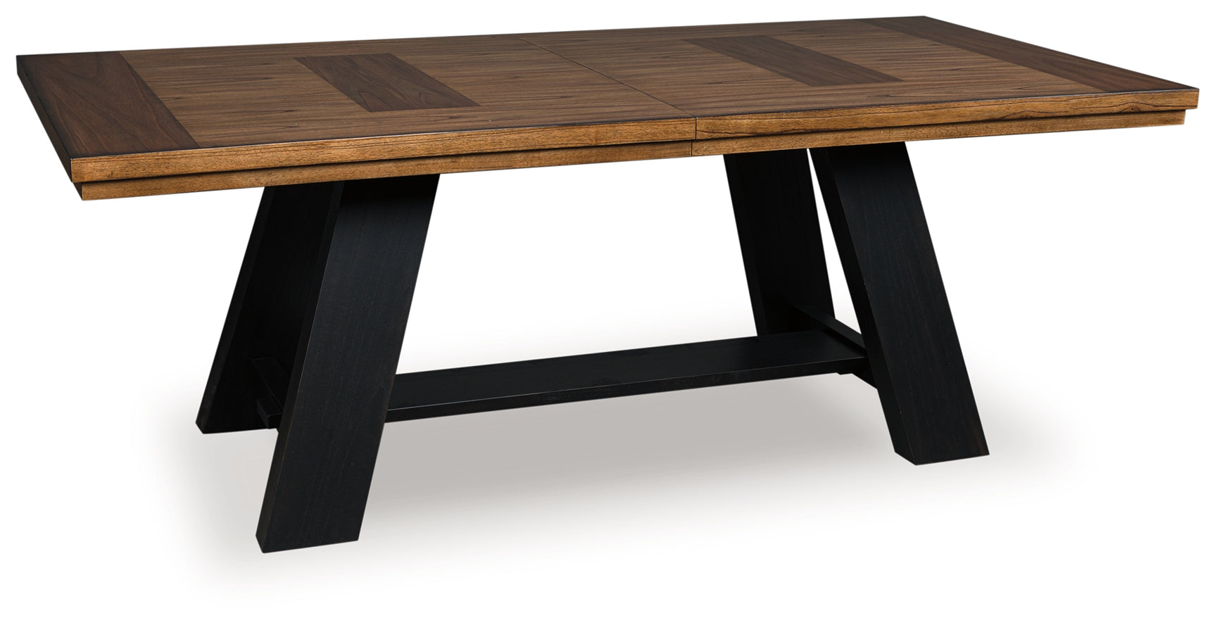 Greddinton Brown/Black Dining Extension Table