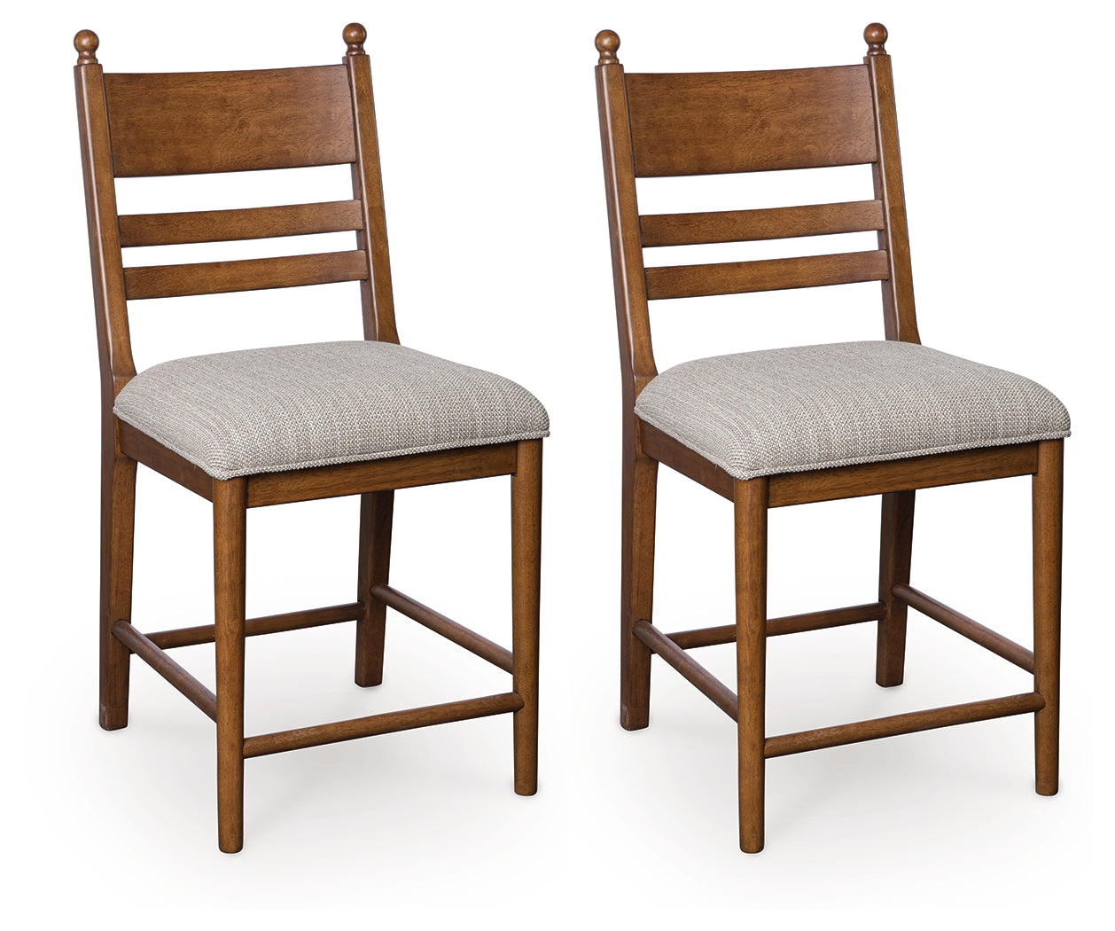 Greddinton Brown Counter Height Barstool