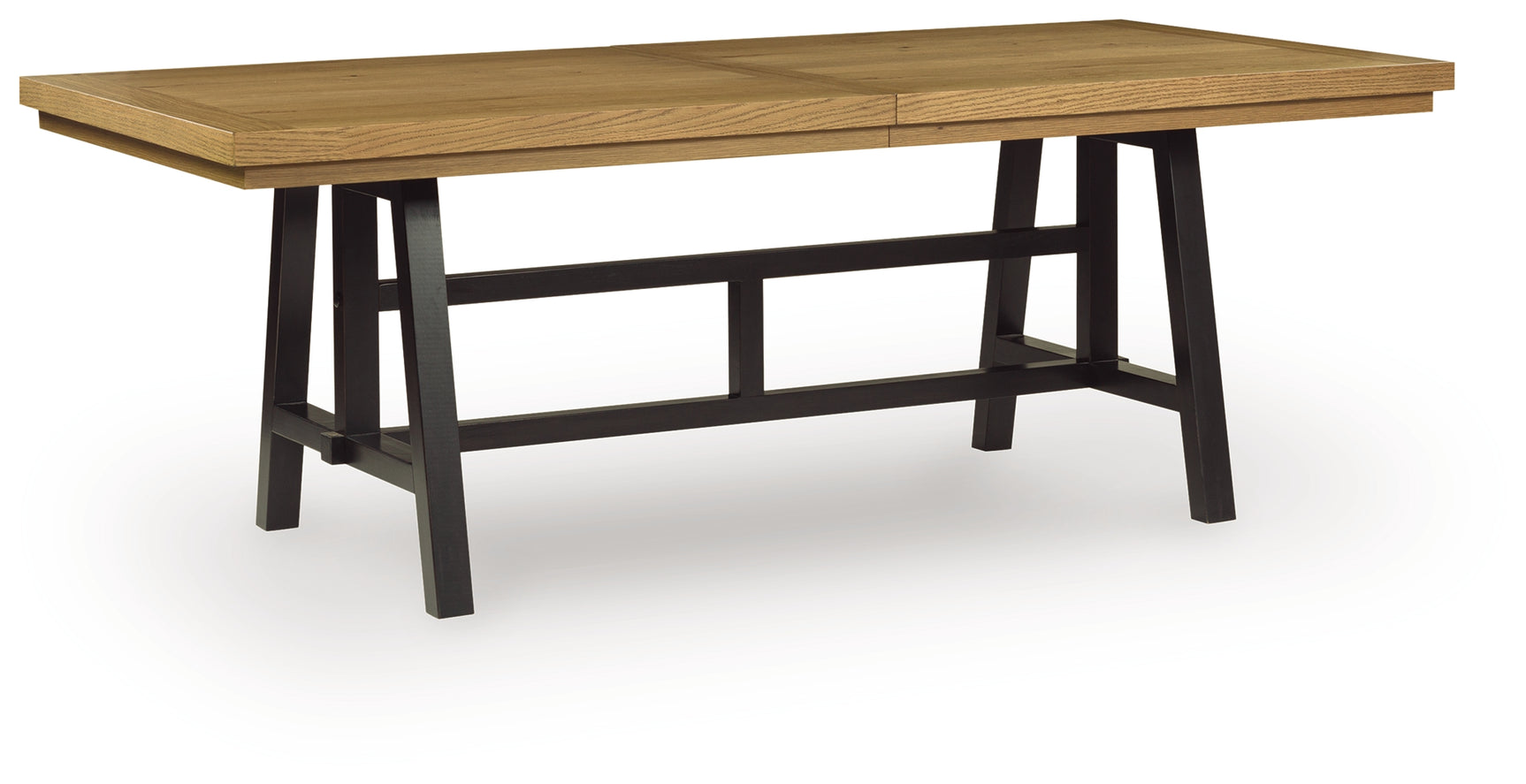 Galliden Black/Brown Dining Extension Table