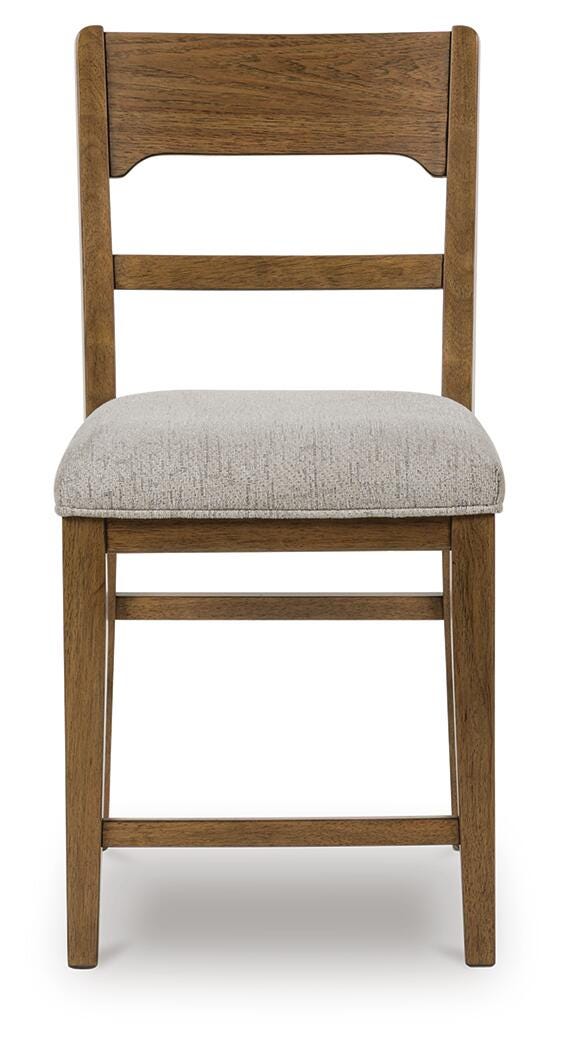 Cabalynn Oatmeal/Light Brown Counter Height Barstool view 5