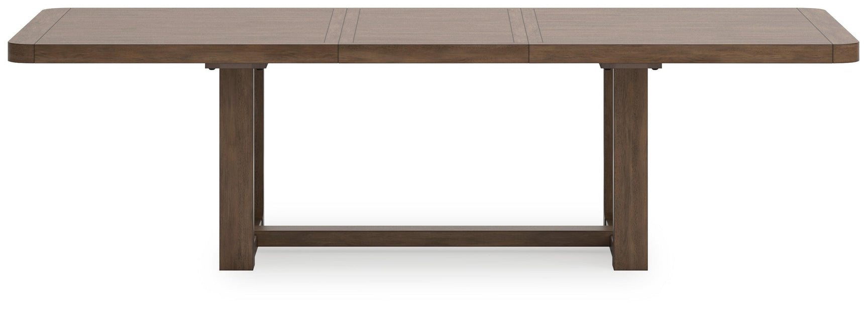 Cabalynn Light Brown Dining Extension Table - Ella Furniture