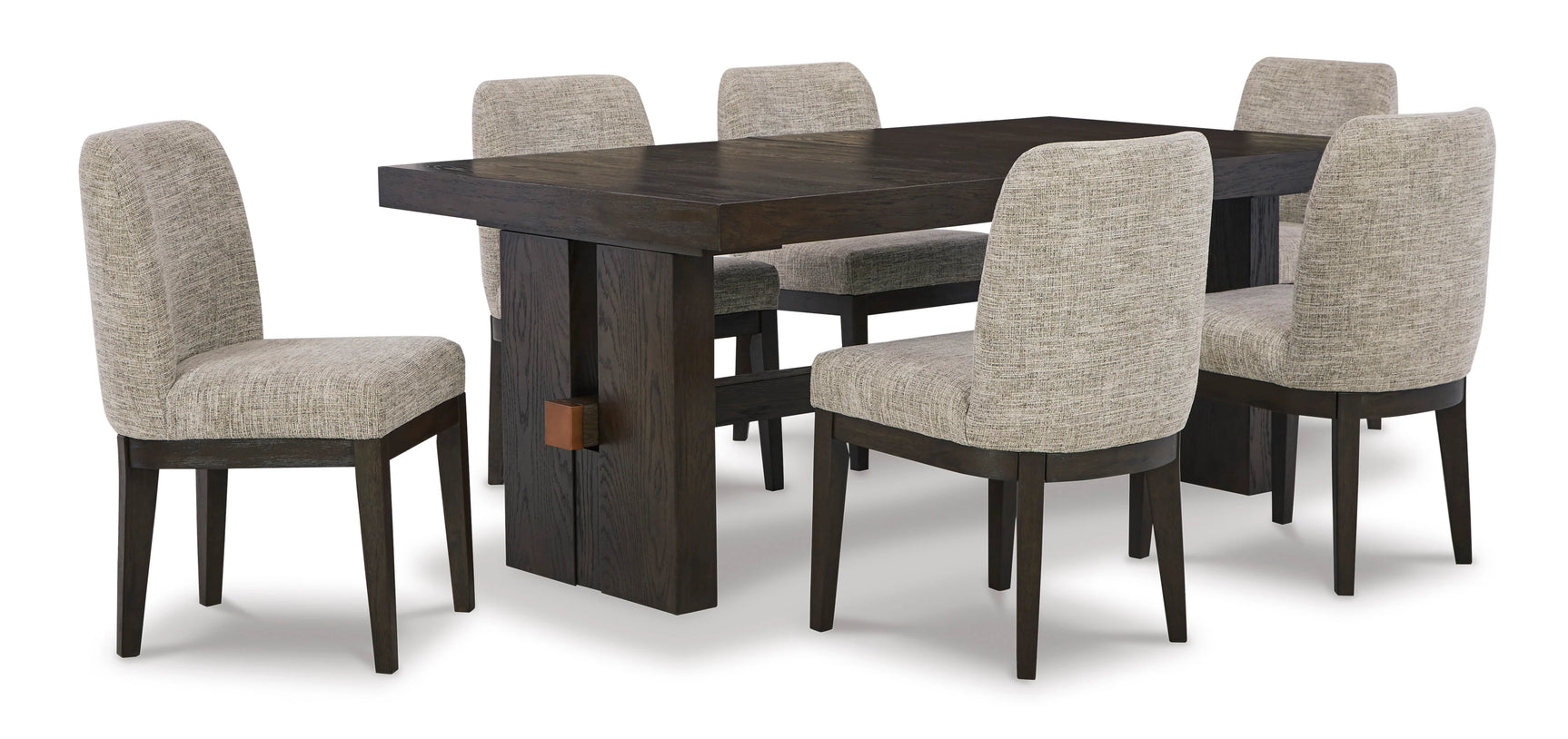Burkhaus Dark Brown Dining Room Set