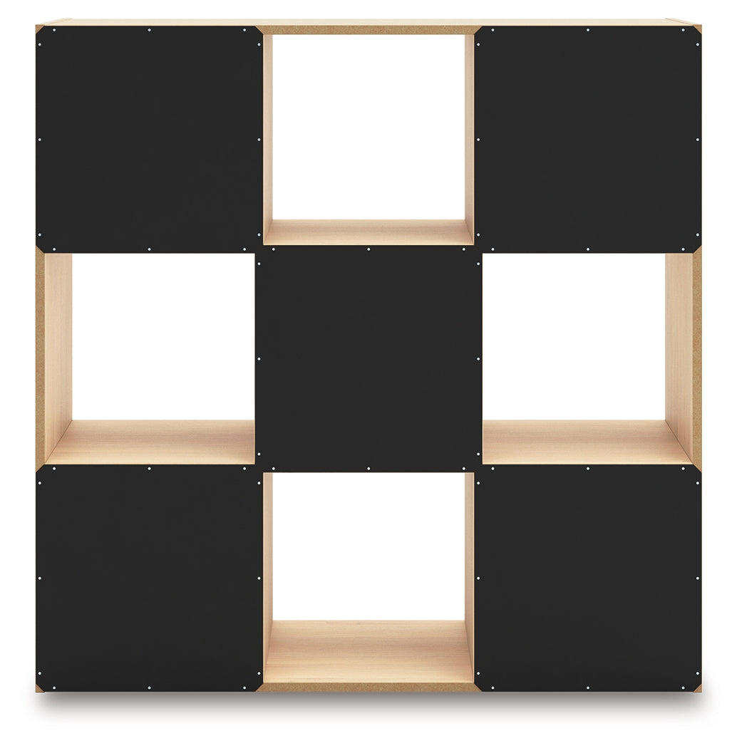 Piperton Tan Nine Cube Organizer