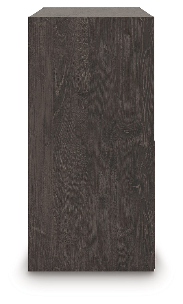 Piperton Charcoal Four Cube Organizer