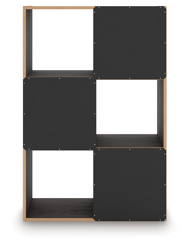Piperton Charcoal Six Cube Organizer