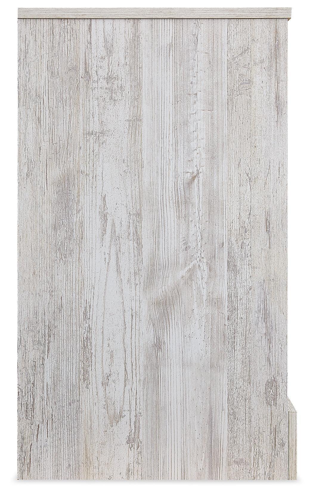 Paxberry Traditional Whitewash 6-Drawer Dresser