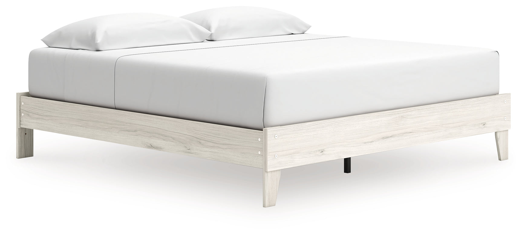 Socalle Light Natural King Platform Bed