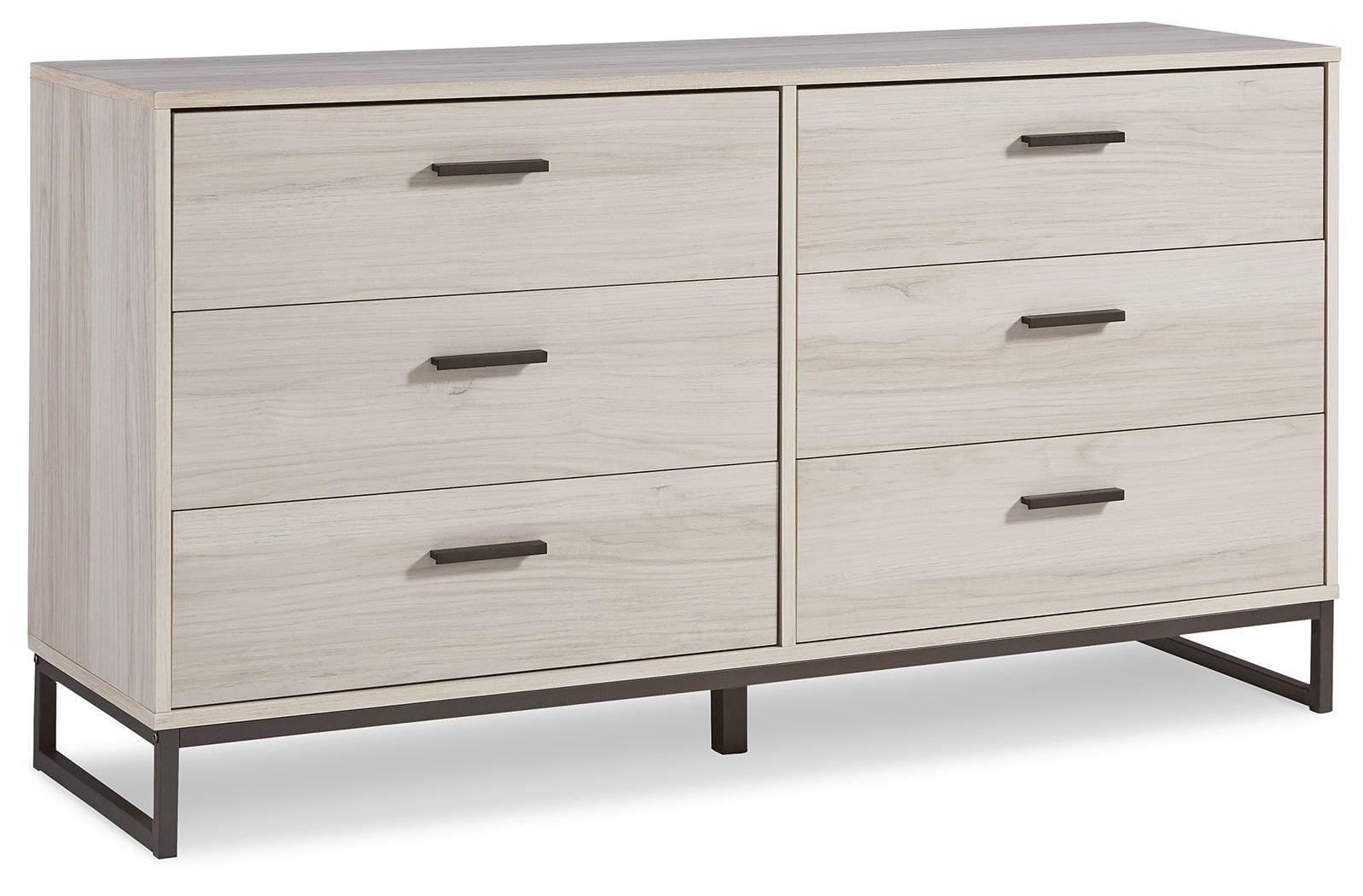 Socalle Light Natural Dresser - Ella Furniture