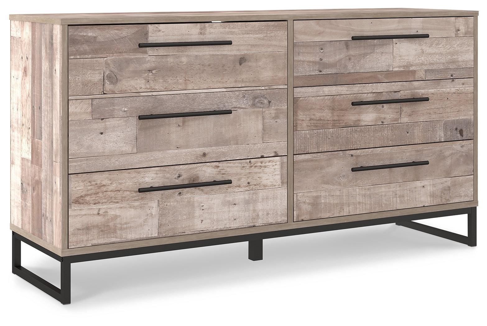 Neilsville Whitewash Dresser EB2320-231 - Ella Furniture
