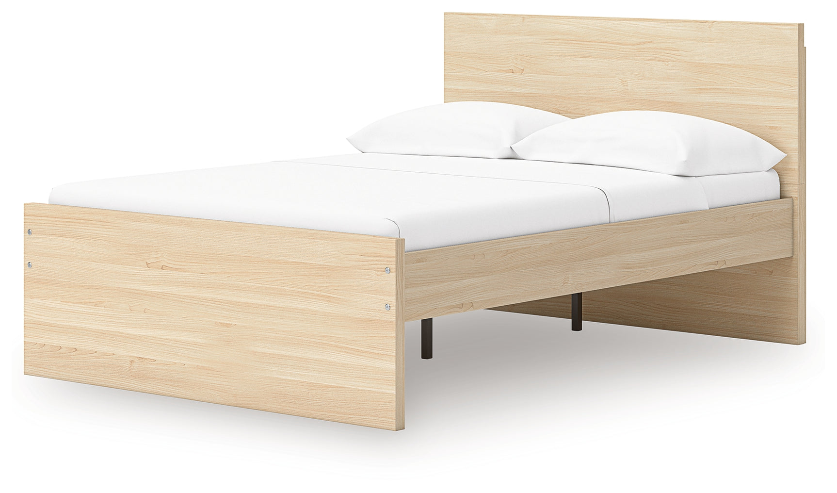 Onita Natural King Panel Platform Bed